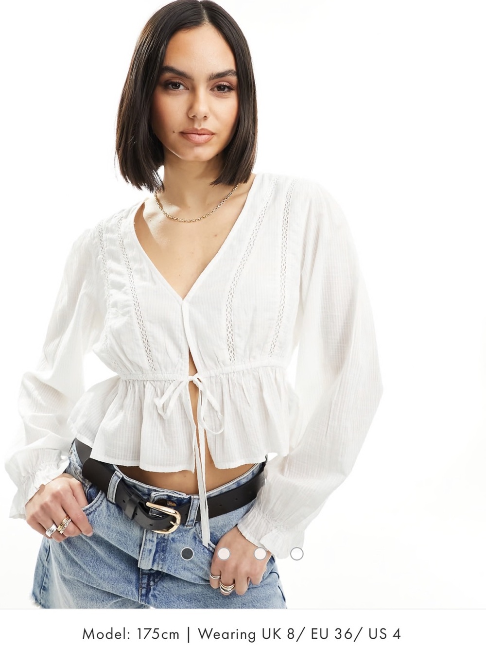 NWT Cotton On Lyndsey Lace Blouse